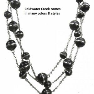 Coldwater Creek 3 Row Necklace NWT